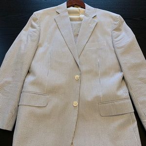 Brooks Brothers Seersucker Suit 40R